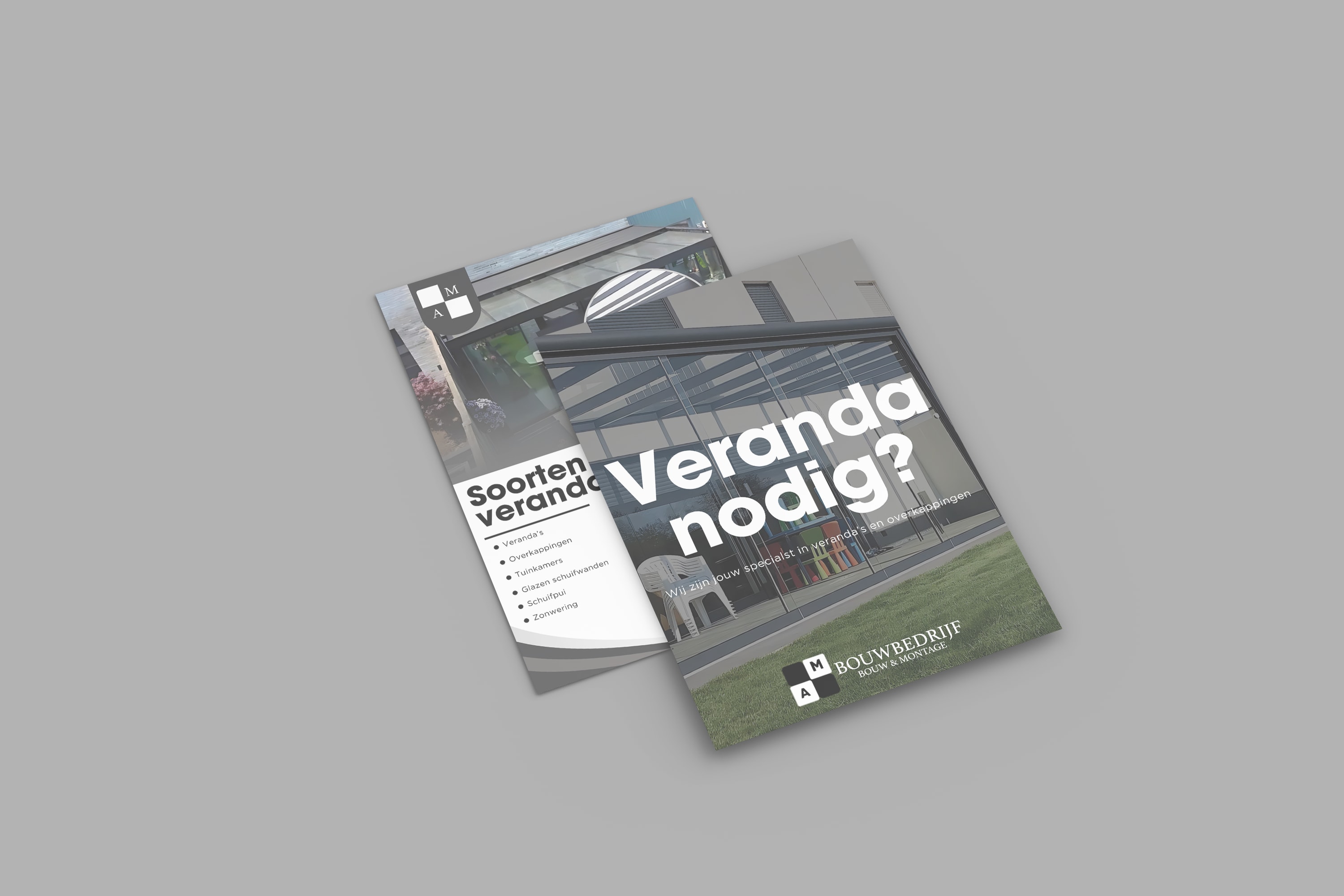 AM-bouwbedrijf- flyers, n-creation